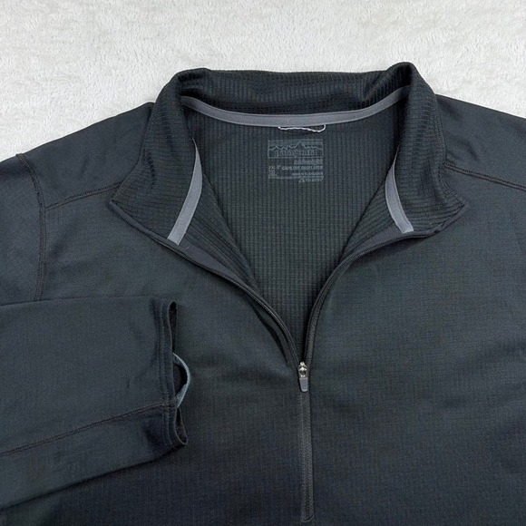 Patagonia Other - Patagonia Capilene Midweight Mens XL Black 1/4 Zip Baselayer Polartec Outdoors